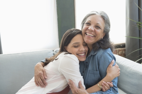 Group of smiling women